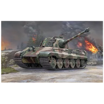 Rv03249 - Revell 1:35 - Tiger II Ausf. B (Henschel bokštas) plastikinis modelis