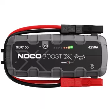 Automobilio užvedimo starteris NOCO GBX155, 4250 A, 99 Wh Li-Ion, 60 W įkrovimas, IP65, įmontuotas 500 lm LED žibintuvėlis