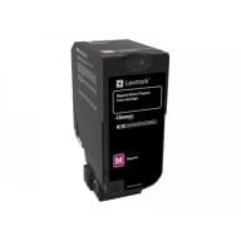 Originalus Lexmark 74C20M0 tonerio kasetė, 1 vnt., rausvai raudona (magenta)