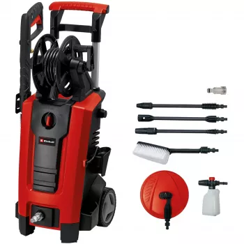 Slėginis plovimo aparatas TE-HP 140 (raudonas/juodas, 1.900 W, 140 bar)