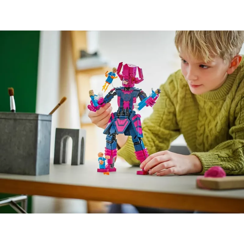 LEGO statybinis rinkinys Marvel Super Heroes 76316 — Fantastiškieji keturi: Galaktus minifigūrų rinkinys, 427 dalių, 4 minifigūros, nuo 9 metų