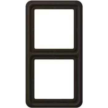 JUNG CD 582 BR - Braun - Duroplast - Schraubenlos - JUNG - 81 mm - 152 mm