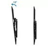 TV laikiklis ant sienos Esperanza HYPNOS 177,8 cm 70 colių juodas maks. 30 kg