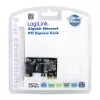 Tinklo plokštė LogiLink PC0029A PCI Express 1000 Mbit/s