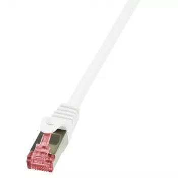 Logilink PrimeLine Patch-Cable RJ-45 (M) - RJ-45 (M) 50 cm SFTP PiMF CAT 6 lygus, halogenų neturintis baltas (CQ2021S)