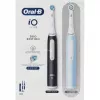 BRAUN Oral-B iO Series 3N elektrinis dantų šepetėlis juodas/mėlynas, 2 rankenos
