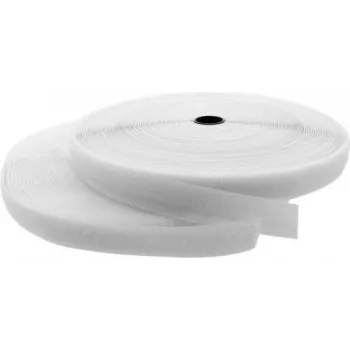 Lanview LVT-HL1010W lipnus kabelių raištis Hook & loop, juodas, 1 vnt.