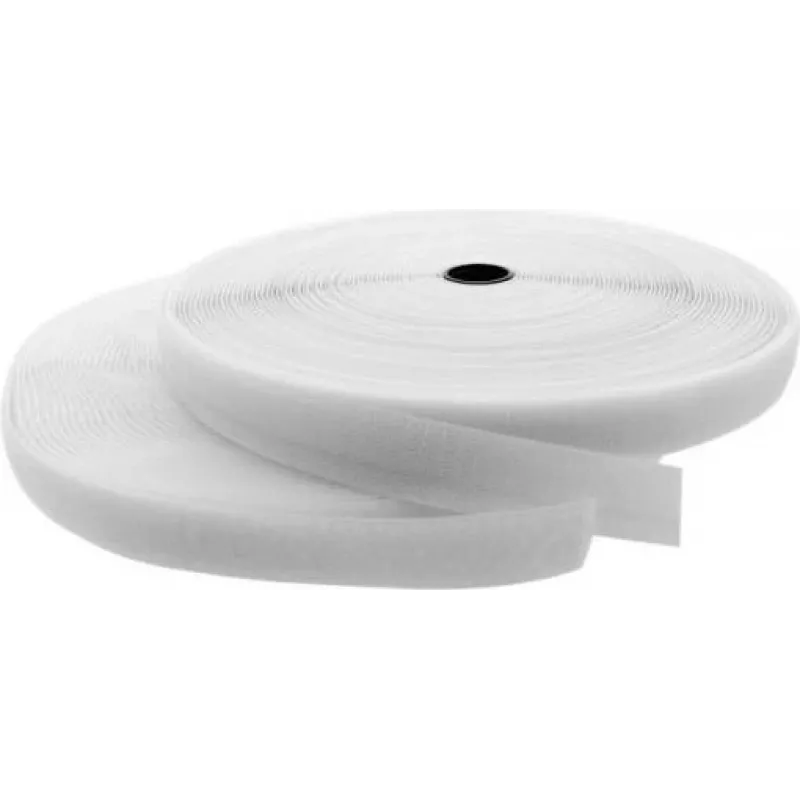 Lanview LVT-HL1010W lipnus kabelių raištis Hook & loop, juodas, 1 vnt.