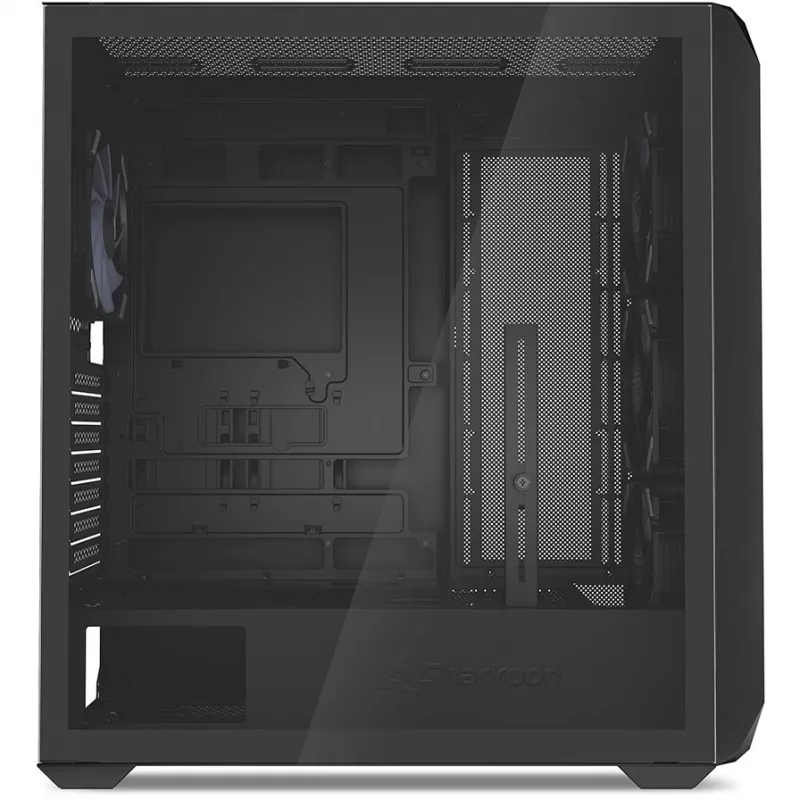 Sharkoon AK3 RGB Midi Tower Juodas