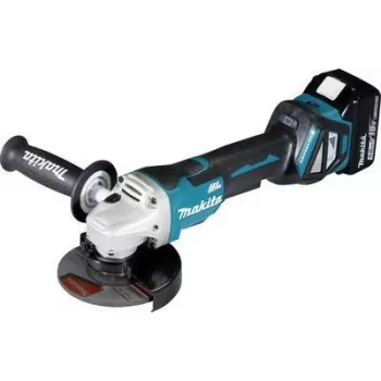 Makita DGA515RTJ - Kampinis šlifuoklis - Belaidis - 125 mm - 2 baterijos, įkroviklis - 18 V