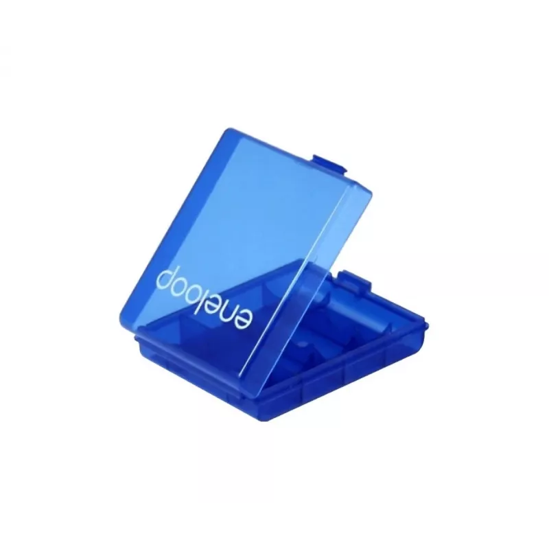 Įkraunamos baterijos PANASONIC ENELOOP AA 2000 mAh 4 vnt. + dėklas (BK-3MCDE/4CP+CASE)