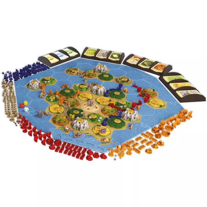 Kosmos Catan 3D plėtinys – Jūrų keliautojai + Miestai ir riteriai