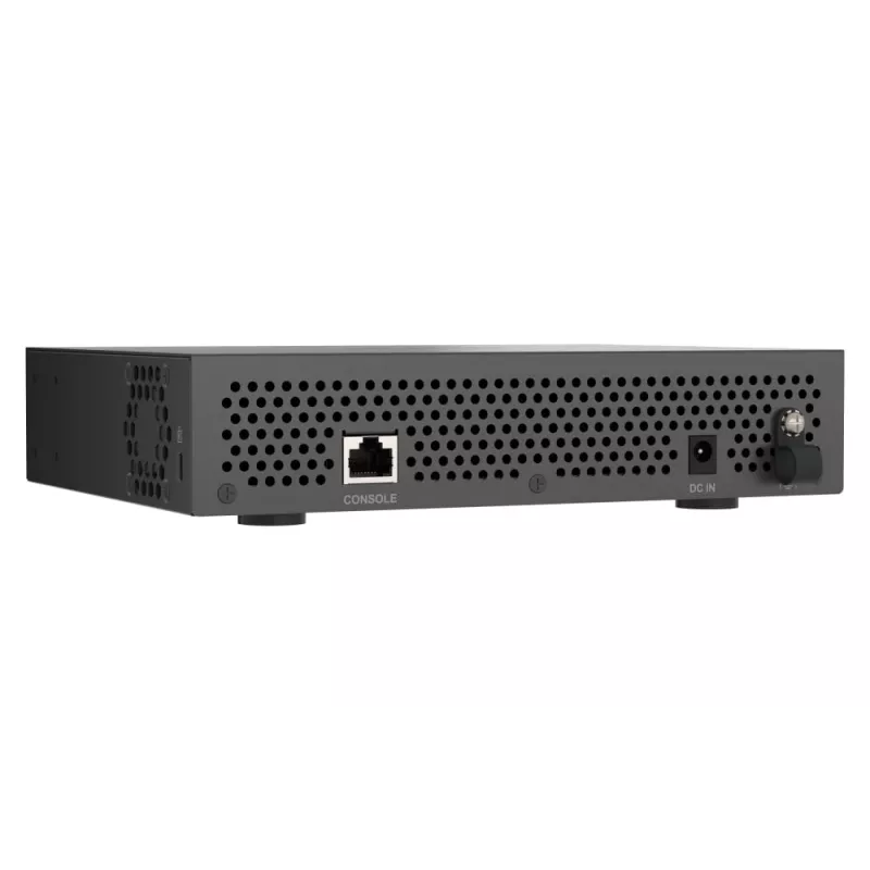 QNAP QSW-L3208-2C6T tinklo jungiklis, valdomas L2, 10G Ethernet (100/1000/10000), stalinis, juodas