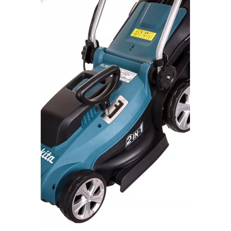 Makita ELM3320 vejapjovė, varoma už nugaros, juoda/turquoise, AC