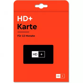 HD+ kortelė su 12 mėnesių HD+ kanalų paketu