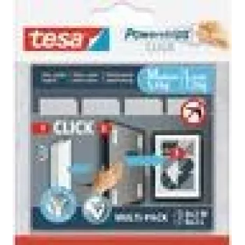 Tesa Montagestreifen Powerstrips CLICK 6 porų M 8 L (77723-00020-00)