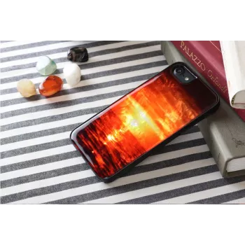 Apsauginis dėklas iKins Apple iPhone 8 / 7 — Sunset Black