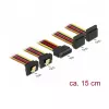 Vidinis maitinimo kabelis DeLOCK 60153 0,15 m 4 x SATA 15-pin