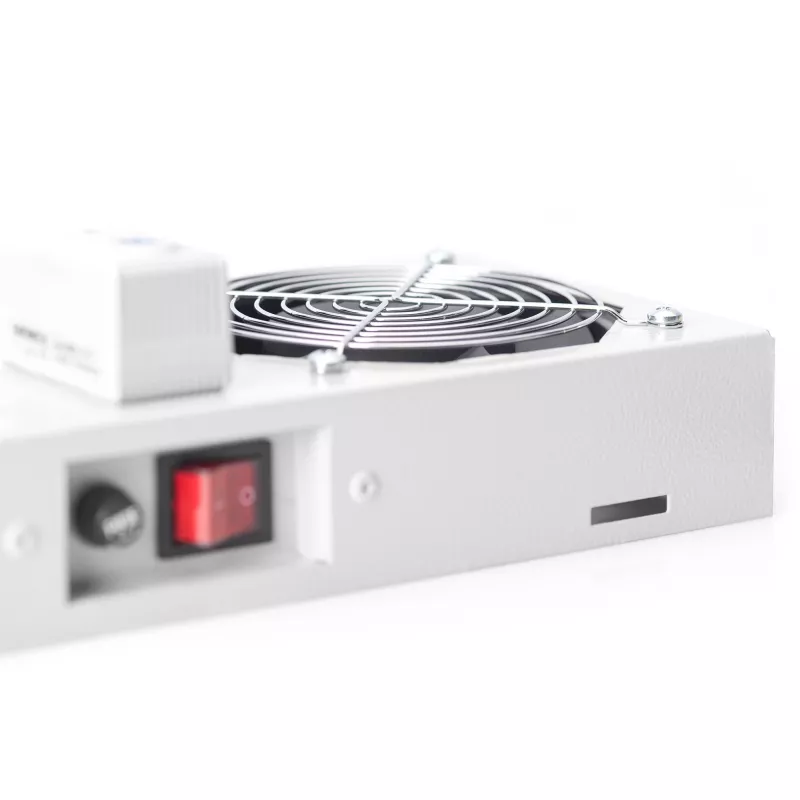 Stogo ventiliacinis blokas DIGITUS DN-19 FAN-2-WM-T 19 inch 276 m³/h