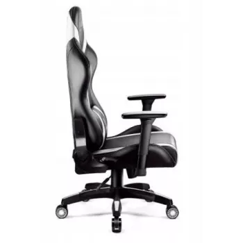 Žaidimų kėdė Diablo X-HORN 2.0 juoda-balta