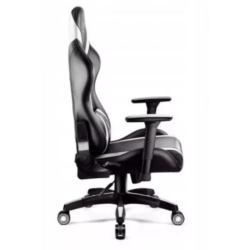 Žaidimų kėdė Diablo X-HORN 2.0 juoda-balta