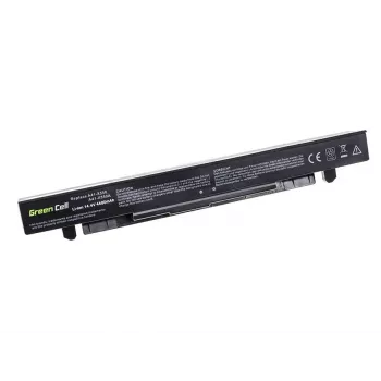 Nešiojamojo kompiuterio baterija Green Cell AS68, skirta ASUS A450 A550 R510 X550 serijai, Li-Ion 14,4 V 4400 mAh, 4 elementai, juoda