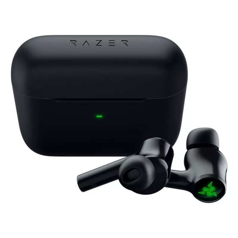 Razer Hammerhead Pro HyperSpeed belaidės ausinės TWS į ausis žaidimams Bluetooth juodos