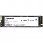 Vidinis SSD Patriot P300 512 GB M.2 PCIe NVMe – skaitymas 1700 MB/s, rašymas 1200 MB/s, 3D NAND, 3,8 mm, TBW 240