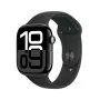 Apple Watch Series 10 GPS 46mm Jet Black Aliuminio Korpusas su Juoda Sportine Juosta - M/L