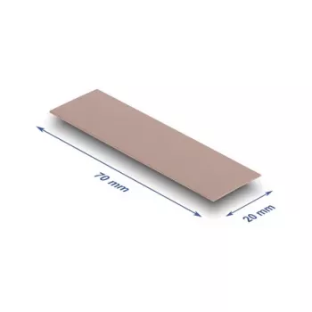 Termo padas DeLOCK 18479 3 W/m·K Rožinis 20x70x0.75 mm