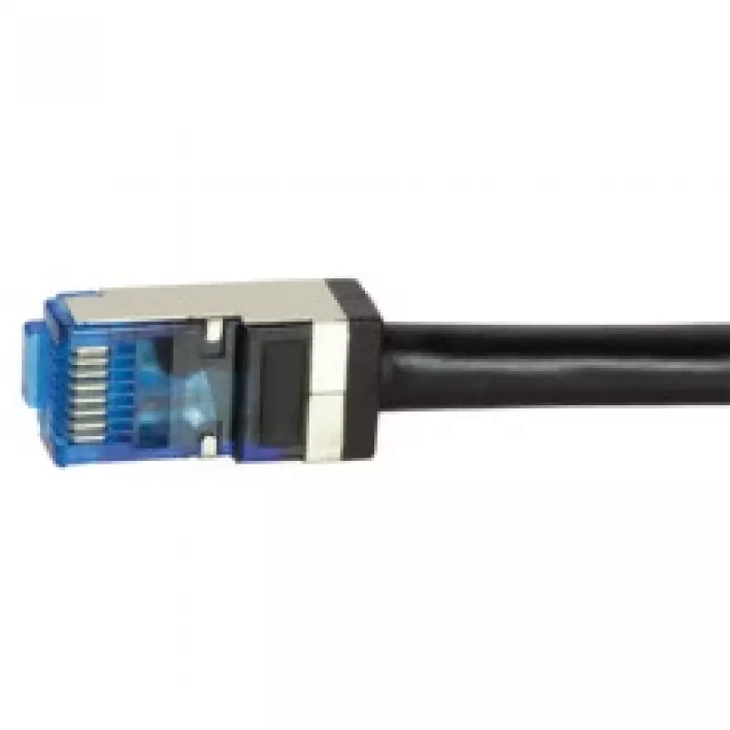 Tinklo laidas LogiLink CQ7093S RJ-45 Cat6a 10 m Juodas