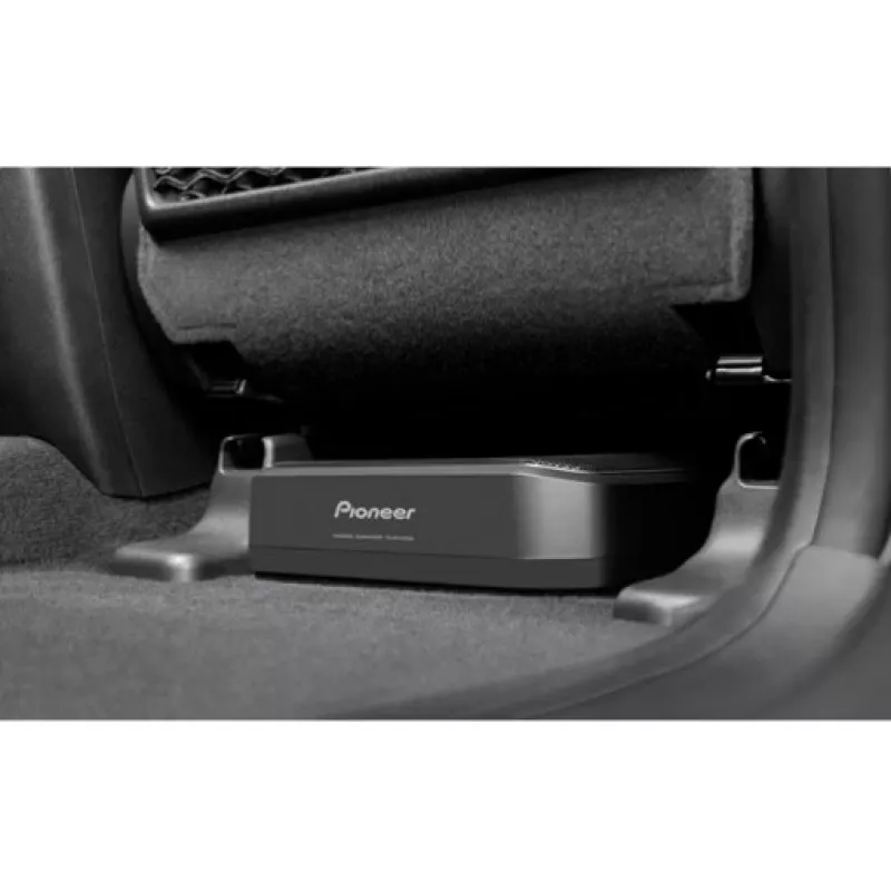 Aktyvus žemų dažnių garsiakalbis Pioneer TS-WX140DA 170 W aliuminio diafragma