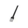Logilink CF2113U Ethernet Patch Cable juodas