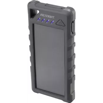 VC-SL16000 VC-11946675 Saulės energijos powerbankas, saulės elementas 3 A, 16000 mAh (VC-11946675)