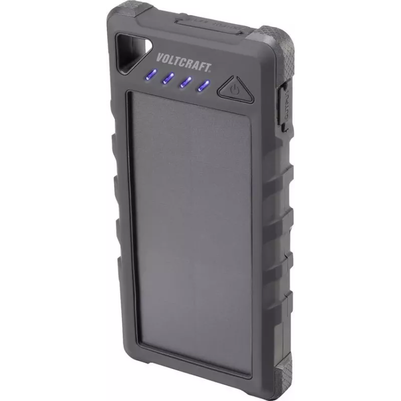 VC-SL16000 VC-11946675 Saulės energijos powerbankas, saulės elementas 3 A, 16000 mAh (VC-11946675)
