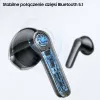 Ausinės USAMS TWSXH Series Dual Mic belaidės mėlynos BHUXH03
