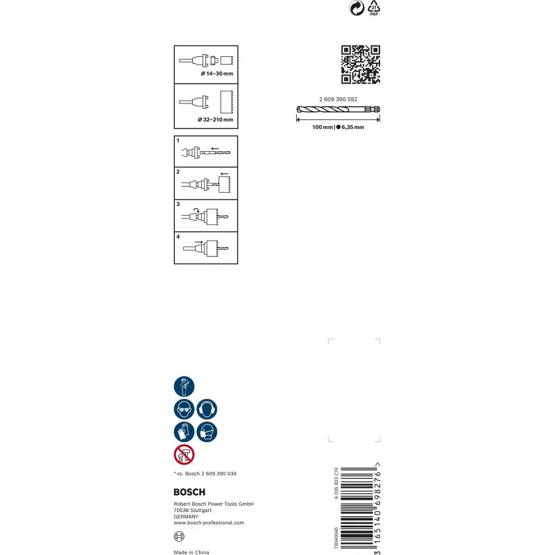 Bosch 2 609 390 590 pjūklo antgalio adapteris