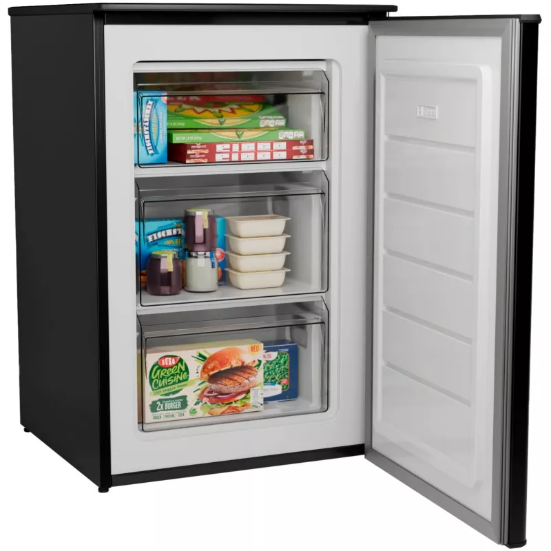 Šaldiklis vertikalus BOMANN GS 7253, 87 L, juodas, ≤ -18°C, energijos klasė C, 850×550×580 mm