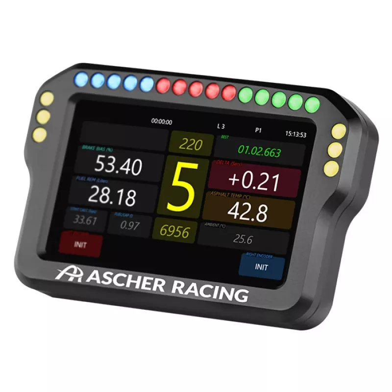 Ascher Racing 4 colių prietaisų skydelis 76080028 vairui