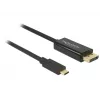 Vaizdo kabelio adapteris USB Type-C – DisplayPort DeLOCK 85255