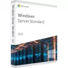 Windows Server 2025 Standard 24 Branduoliai, operacinė sistema vokiškai, DVD-ROM, DVD
