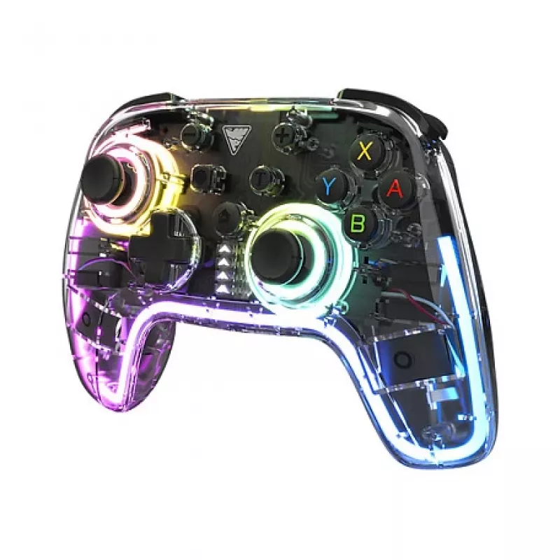 Belaidis žaidimų pultas Dragonshock Orion Glow RGB su RGB apšvietimu, skirtas Nintendo Switch