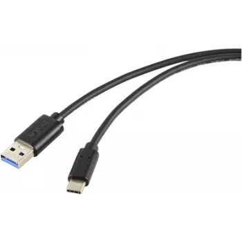 Renkforce RF-5720404 USB laidas juodas