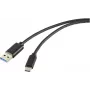 Renkforce RF-5720404 USB laidas juodas