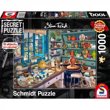 Steve Read: Secret Puzzles - menininko studija (1000 dalių)
