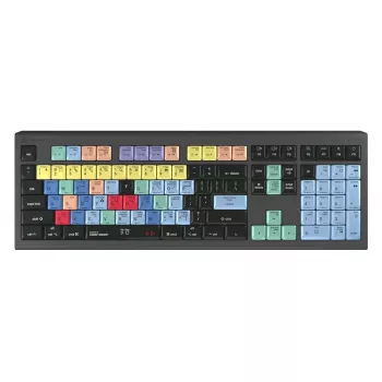 Logickeyboard LKB-CBASE-A2M-UK Klaviatūra Universal USB QWERTY UK Anglų Juoda
