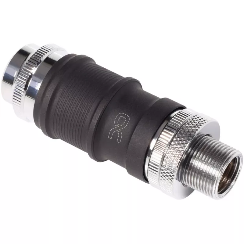 Alphacool Quick Disconnect Set BLH1A IG-IG su Schott jungtimi – greito atjungimo movų pora G½/G1/4 sriegiams