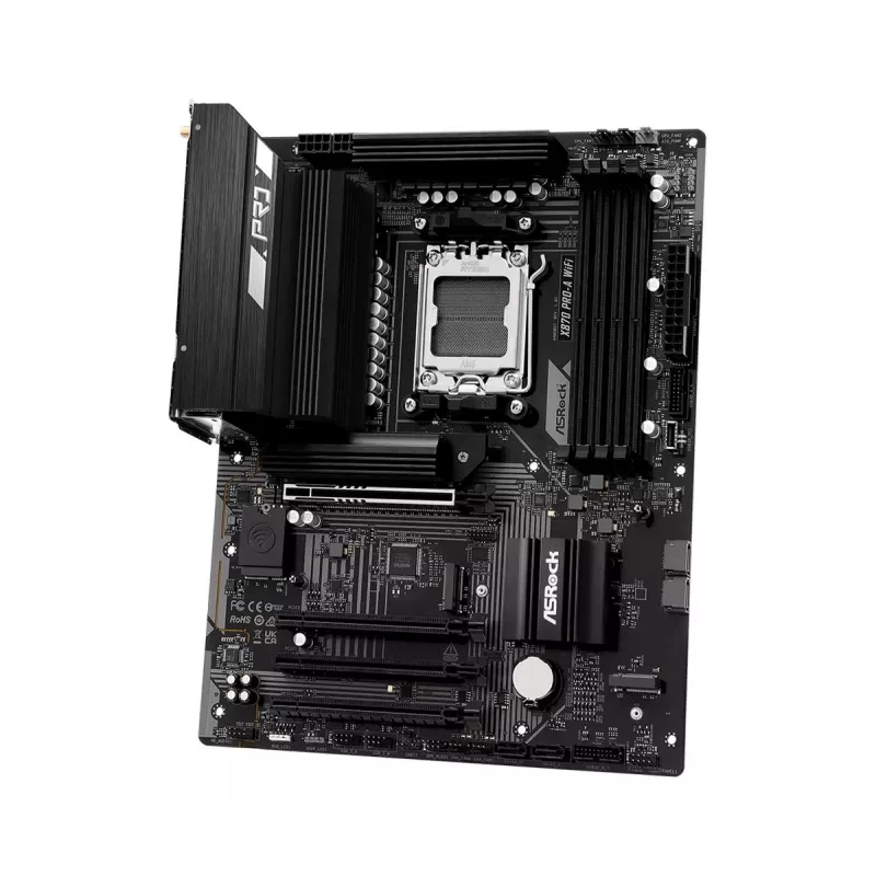 ASRock X870 Pro-A WiFi pagrindinė plokštė AMD X870 AM5 ATX