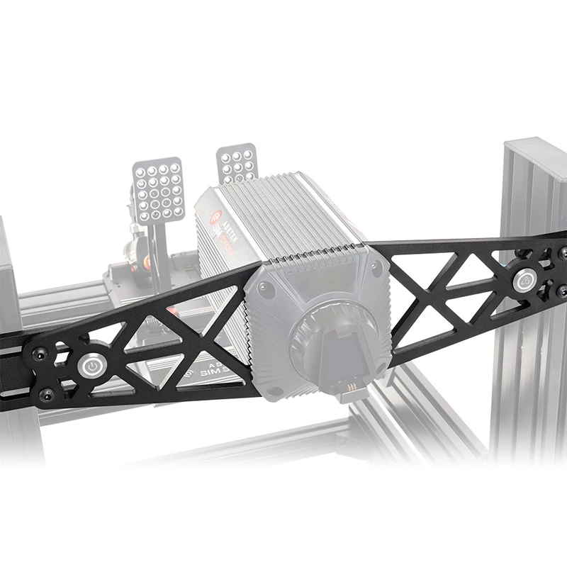 Tvirtinimo laikiklis Asetek SimSports Steel Black 135x535x168mm