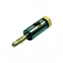 Shiverpeaks Banana Plug Metal 6mm juodas